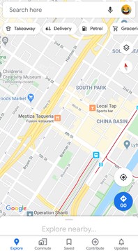 google maps restaurant ads