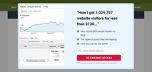 income diary website overlay