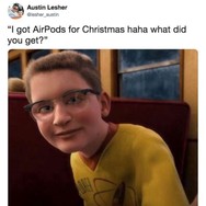 airpod memes christmas