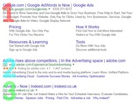 google ads ad position