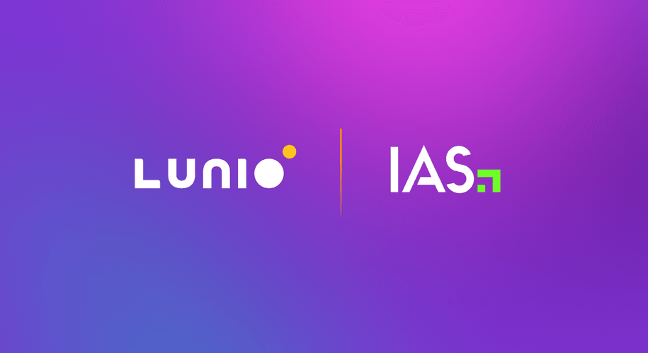 IAS Lunio Partnership Announcement Thumbnail